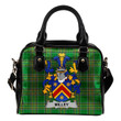 Milley or O'Millea Ireland Shoulder Handbag Irish National Tartan  | Over 1400 Crests | Bags | Water-Resistant PU leather