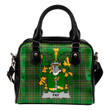 Fay or O'Fee Ireland Shoulder Handbag Irish National Tartan  | Over 1400 Crests | Bags | Water-Resistant PU leather