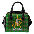 Reilly or O'Reilly Ireland Shoulder Handbag Irish National Tartan  | Over 1400 Crests | Bags | Water-Resistant PU leather