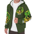 Mann Ireland Sherpa Hoodie Celtic and Shamrock | Over 1400 Crests | Clothing | Apparel