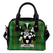 Magee or McGee Ireland Shoulder Handbag Irish National Tartan  | Over 1400 Crests | Bags | Water-Resistant PU leather