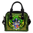 Dodwell Ireland Shoulder HandBag Celtic Shamrock | Over 1400 Crests | Bags | Premium Quality