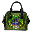 McEvoy or McKelvey Ireland Shoulder HandBag Celtic Shamrock | Over 1400 Crests | Bags | Premium Quality
