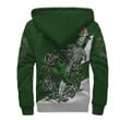 Carson Ireland Sherpa Hoodie Celtic Irish Shamrock and Sword | Over 1400 Crests | Clothing | Apparel