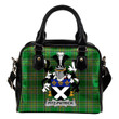 Fitz-Patrick Ireland Shoulder Handbag Irish National Tartan  | Over 1400 Crests | Bags | Water-Resistant PU leather