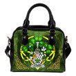 Flower Ireland Shoulder HandBag Celtic Shamrock | Over 1400 Crests | Bags | Premium Quality