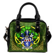 Wheatley Ireland Shoulder HandBag Celtic Shamrock | Over 1400 Crests | Bags | Premium Quality