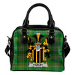 Farley or O'Farley Ireland Shoulder Handbag Irish National Tartan  | Over 1400 Crests | Bags | Water-Resistant PU leather