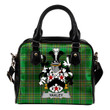 Yaxley Ireland Shoulder Handbag Irish National Tartan  | Over 1400 Crests | Bags | Water-Resistant PU leather