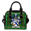Riall or Ryle Ireland Shoulder Handbag Irish National Tartan  | Over 1400 Crests | Bags | Water-Resistant PU leather