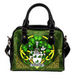 Fitz-Allen Ireland Shoulder HandBag Celtic Shamrock | Over 1400 Crests | Bags | Premium Quality