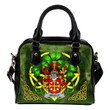 Scully or O'Scully Ireland Shoulder HandBag Celtic Shamrock | Over 1400 Crests | Bags | Premium Quality