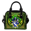 Needham or O'Nee Ireland Shoulder HandBag Celtic Shamrock | Over 1400 Crests | Bags | Premium Quality