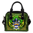 Tirry Ireland Shoulder HandBag Celtic Shamrock | Over 1400 Crests | Bags | Premium Quality