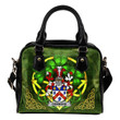 Dermond or O'Dermond Ireland Shoulder HandBag Celtic Shamrock | Over 1400 Crests | Bags | Premium Quality