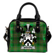 Warters Ireland Shoulder Handbag Irish National Tartan  | Over 1400 Crests | Bags | Water-Resistant PU leather