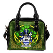 Phillips Ireland Shoulder HandBag Celtic Shamrock | Over 1400 Crests | Bags | Premium Quality
