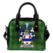 Gilligan or McGilligan Ireland Shoulder Handbag Irish National Tartan  | Over 1400 Crests | Bags | Water-Resistant PU leather