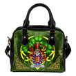 Meara or O'Mara Ireland Shoulder HandBag Celtic Shamrock | Over 1400 Crests | Bags | Premium Quality