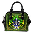 Hoyle or McIlhoyle Ireland Shoulder HandBag Celtic Shamrock | Over 1400 Crests | Bags | Premium Quality