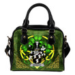 Kennedy or O'Kennedy Ireland Shoulder HandBag Celtic Shamrock | Over 1400 Crests | Bags | Premium Quality