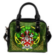 Agnew Ireland Shoulder HandBag Celtic Shamrock | Over 1400 Crests | Bags | Premium Quality