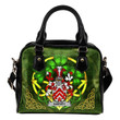 Garvey or O'Garvey Ireland Shoulder HandBag Celtic Shamrock | Over 1400 Crests | Bags | Premium Quality