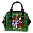 Henry or O'Henry Ireland Shoulder Handbag Irish National Tartan  | Over 1400 Crests | Bags | Water-Resistant PU leather