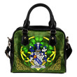 Coyne or O'Coyne Ireland Shoulder HandBag Celtic Shamrock | Over 1400 Crests | Bags | Premium Quality