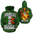 Umfre Family Crest Ireland National Tartan Irish To The Bone Hoodie