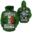 Drisdale Family Crest Ireland National Tartan Irish To The Bone Hoodie
