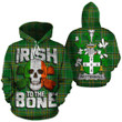 Wettenhall Family Crest Ireland National Tartan Irish To The Bone Hoodie