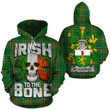 McGuiness Family Crest Ireland National Tartan Irish To The Bone Hoodie