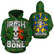 Wethill Family Crest Ireland National Tartan Irish To The Bone Hoodie