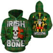 Merrick Family Crest Ireland National Tartan Irish To The Bone Hoodie