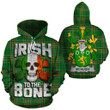 McHugh Family Crest Ireland National Tartan Irish To The Bone Hoodie