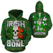 McGuire Family Crest Ireland National Tartan Irish To The Bone Hoodie