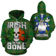 Cahill Family Crest Ireland National Tartan Irish To The Bone Hoodie