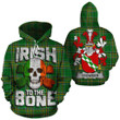 Crowder Family Crest Ireland National Tartan Irish To The Bone Hoodie