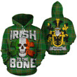 Browne Family Crest Ireland National Tartan Irish To The Bone Hoodie