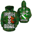 Mallin Family Crest Ireland National Tartan Irish To The Bone Hoodie