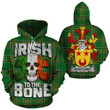 Worthing Family Crest Ireland National Tartan Irish To The Bone Hoodie