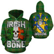Harding Family Crest Ireland National Tartan Irish To The Bone Hoodie
