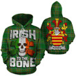 Poyntz Family Crest Ireland National Tartan Irish To The Bone Hoodie