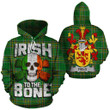 Field Family Crest Ireland National Tartan Irish To The Bone Hoodie