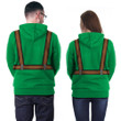Saint Patrick's Day Green Clover Lucky Grass Couple Hoodie TH5