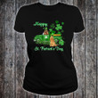 Cocker Spaniel Riding Green Truck St Patrick’s Day Shirt TH5