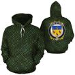Fisher Family Crest Ireland Background Gold Symbol Hoodie