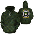 Lowry Family Crest Ireland Background Gold Symbol Hoodie