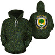 Rothe Family Crest Ireland Background Gold Symbol Hoodie